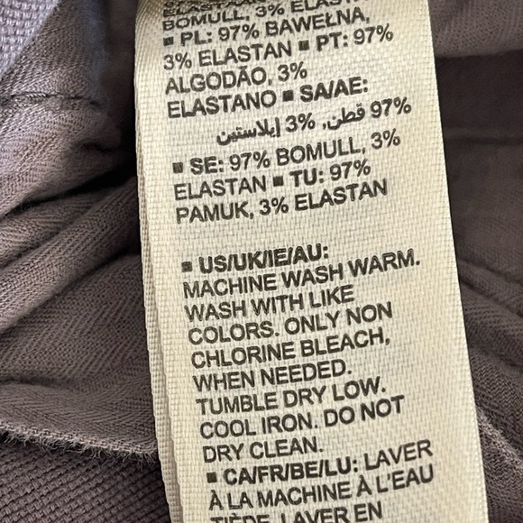 Goodthreads Women's Charcoal Cargo Shorts - Picture 5 of 6